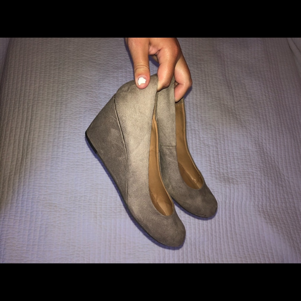 Dark nude heels